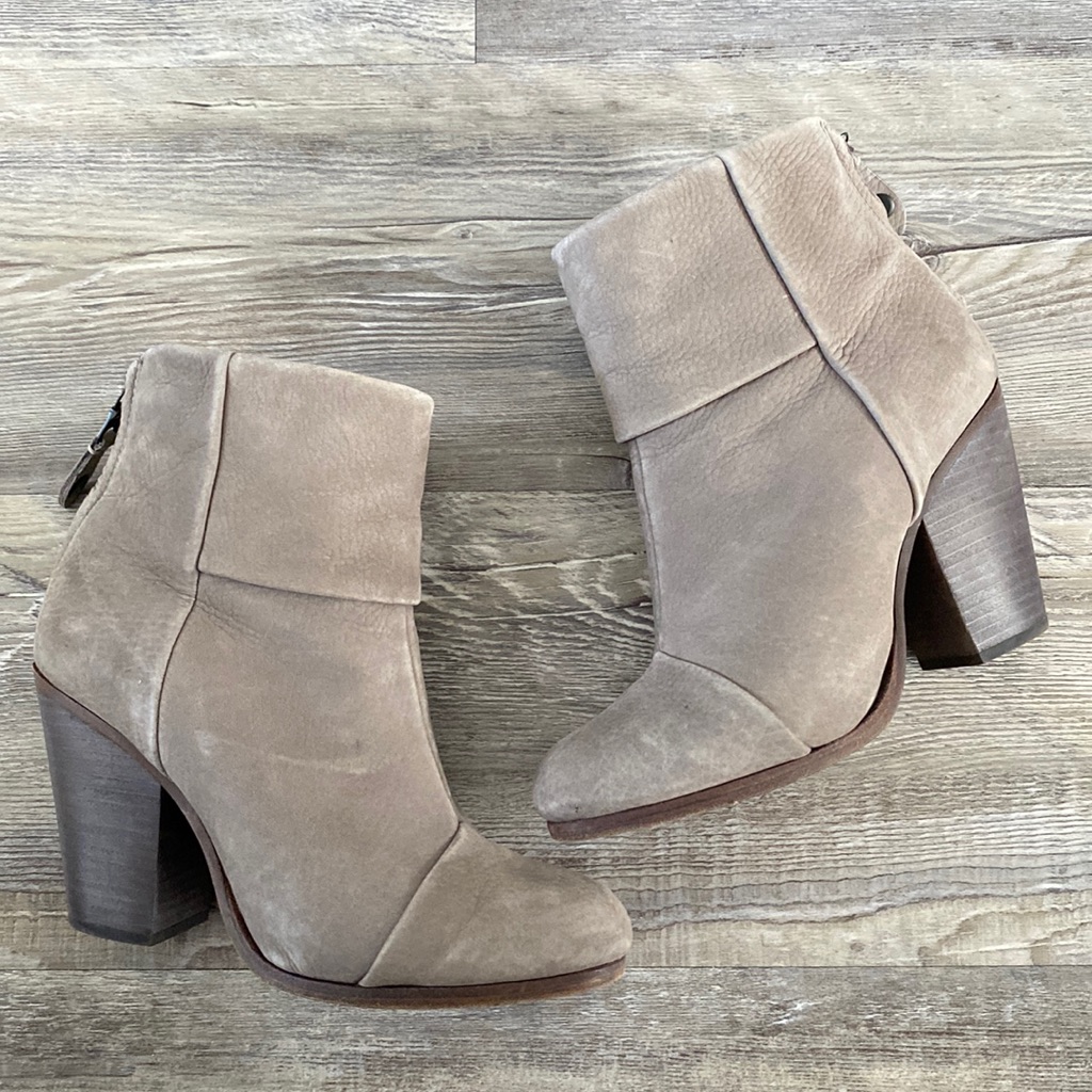 Rag & Bone Newbury Boots In Grey